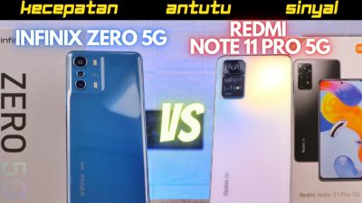 Adu Tangguh Infinix Zero 5G 2023 vs Xiaomi Redmi Note 11 Pro 5G